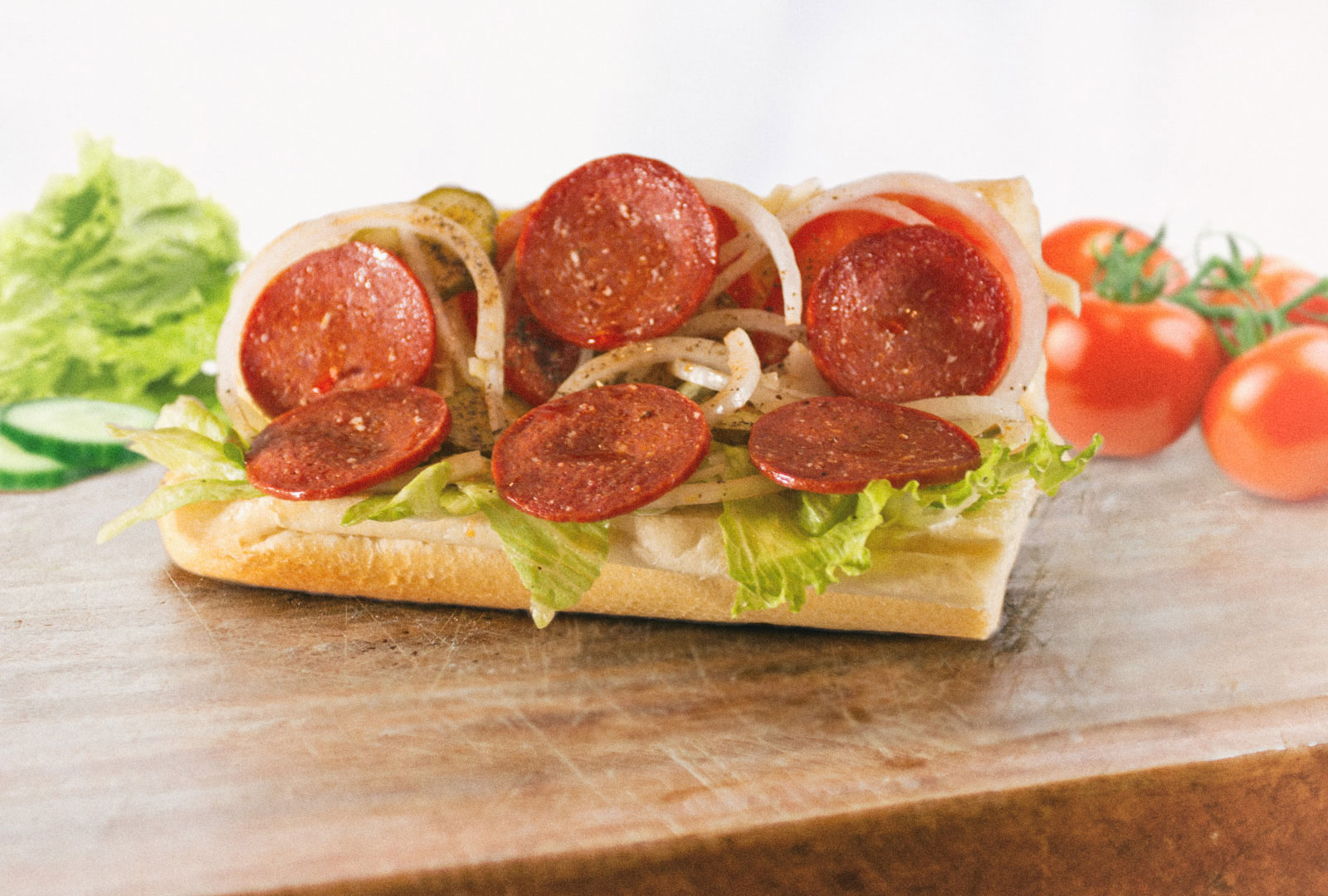 Produktfoto Sucuk Sub-Sandwich mit Knoblauchwurst