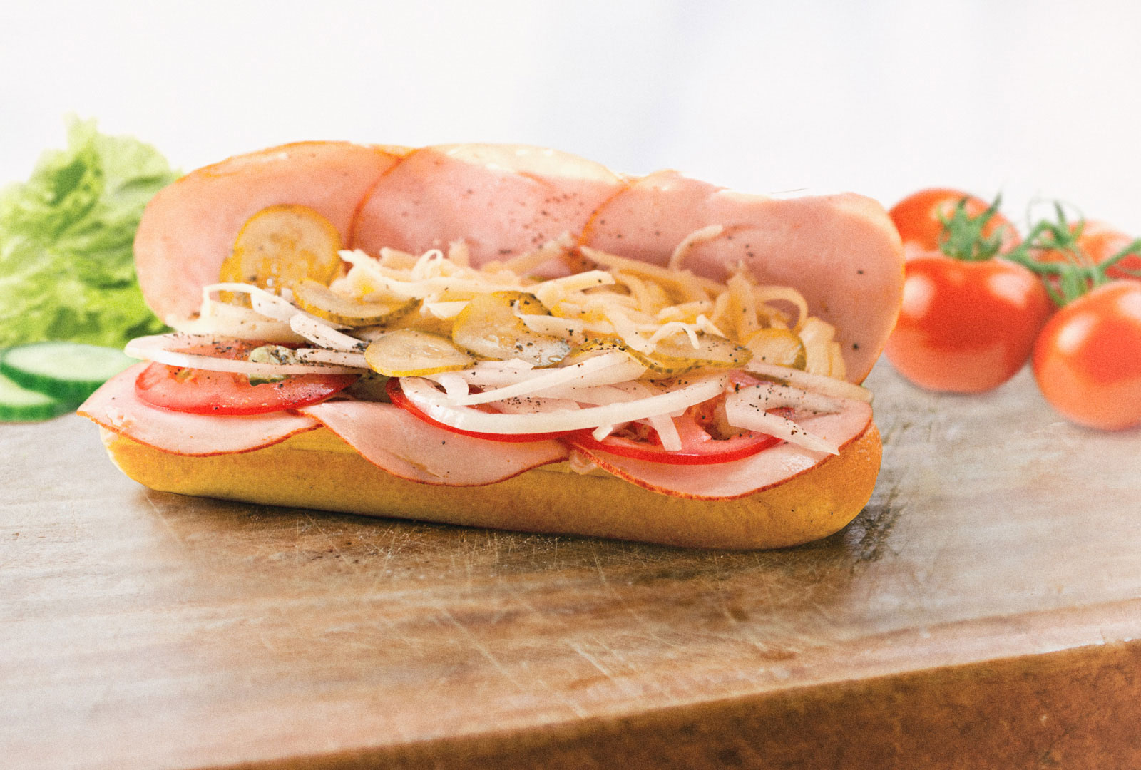 Produktfoto Sub-Sandwich mit Truthahn